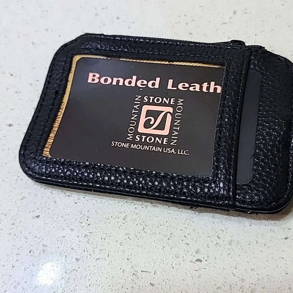 Crossbody Leather credit card, ID, money holder New with tags - Picture 3 of 6